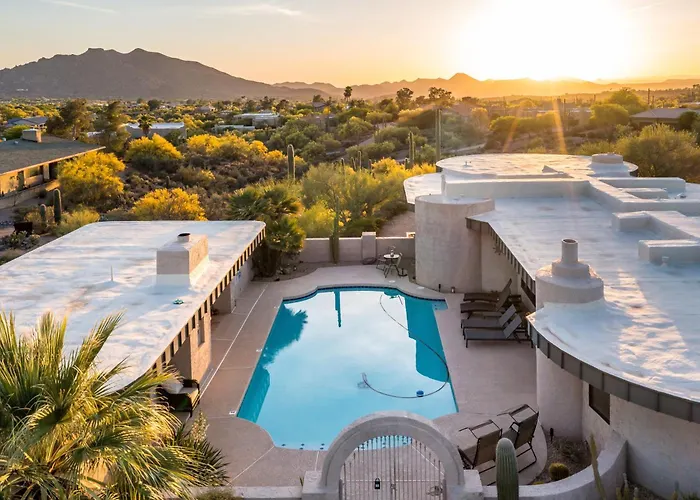 Carefree Crest: Jaw Dropping Views Pool 2 Casitas Outdoor Living Holiday home *